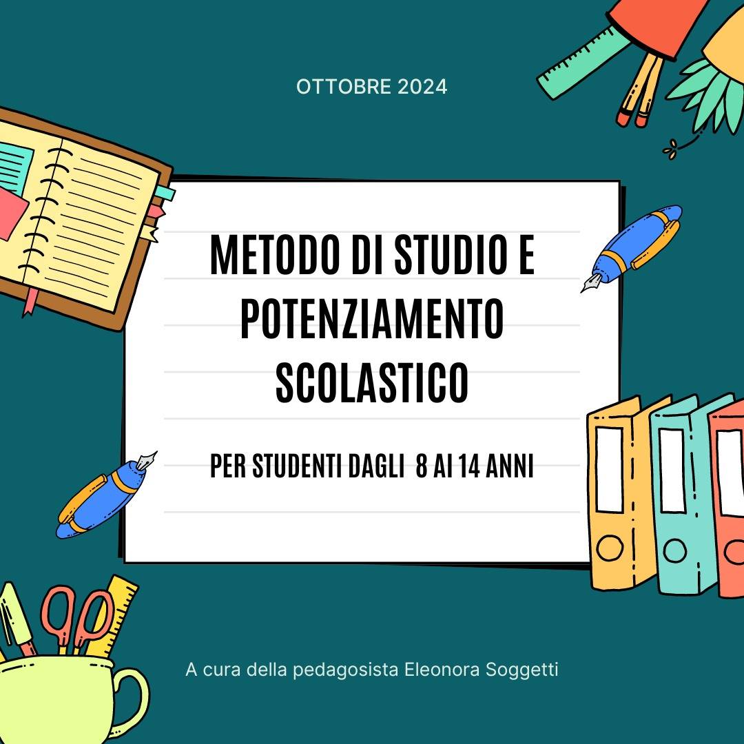 Metodo di studio e potenziamento scolastico